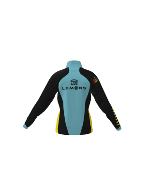 Podiumwear Gold Jacket Women's (Nordic Skiing) Back View