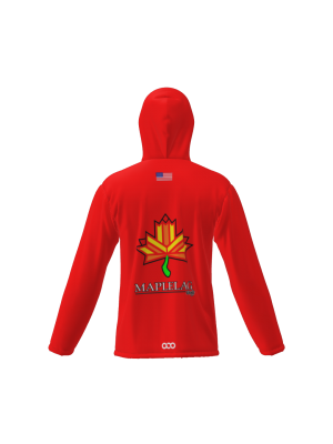 Podiumwear Sublimated Puffy Jacket (Nordic Skiing) Back View