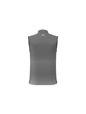 Podiumwear Silver Vest Unisex (Nordic Skiing) Back View