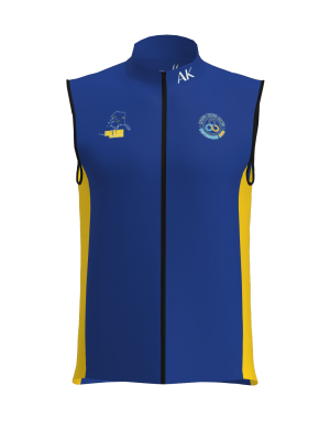 Podiumwear Silver Vest Unisex (Nordic Skiing) Front View