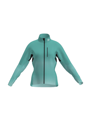 Podiumwear Gold Jacket Women's (Nordic Skiing) Front View