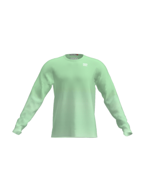 Podiumwear Unisex Crew Neck LS Tee (Running) Front View