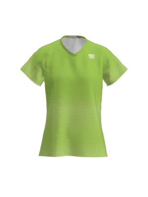 Podiumwear Women's V-Neck Tee (Running) Front View