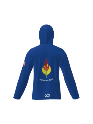 Podiumwear Sublimated Puffy Jacket (Nordic Skiing) Back View