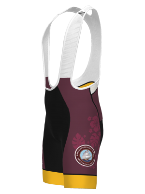 Podiumwear Men's Cycling Bibs (Cycling) Side View