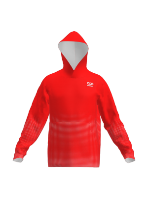 Podiumwear Unisex Slim-Fit Hoodie (Soccer) Front View