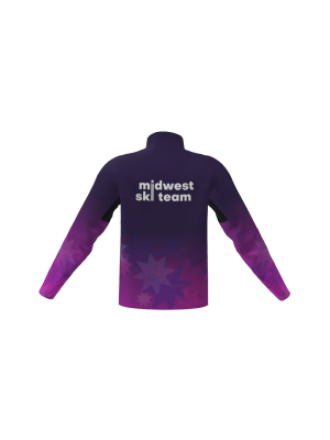 Podiumwear Gold Jacket Unisex (Nordic Skiing) Back View