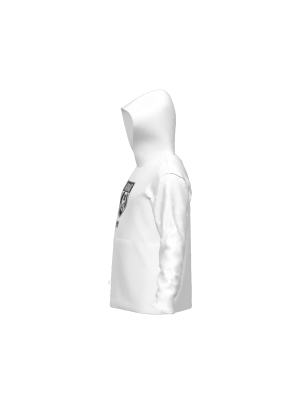Podiumwear Unisex Slim-Fit Hoodie (Cycling) Side View