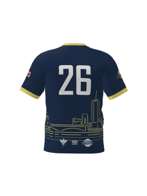 Podiumwear Men's Jersey (Soccer) Back View