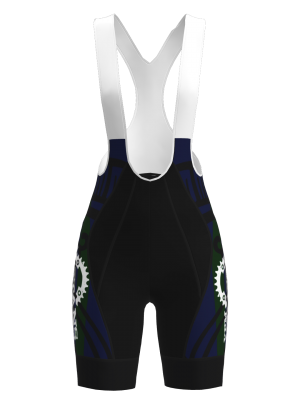 Podiumwear Women's Cycling Bibs (Cycling) Front View