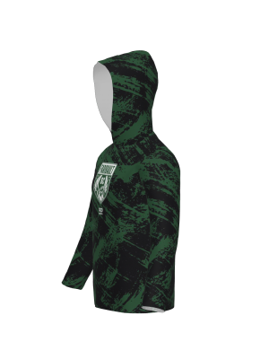 Podiumwear Child's Slim-Fit Hoodie (Soccer) Side View