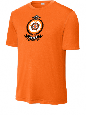 Podiumwear Unisex Youth 100% Poly Performance T-Shirt with Print (Soccer) Front View