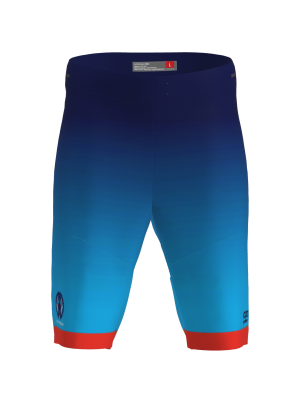 Podiumwear Unisex Silver Traverse MTB Baggie - New Fabric 2025! (Cycling) Front View