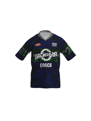 Podiumwear Men's Silver Short Sleeve MTB Jersey (Cycling) Front View