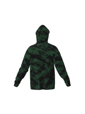 Podiumwear Unisex Slim-Fit Hoodie (Cycling) Back View