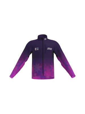 Podiumwear Gold Jacket Women's (Nordic Skiing) Front View