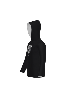 Podiumwear Child's Slim-Fit Hoodie (Soccer) Side View
