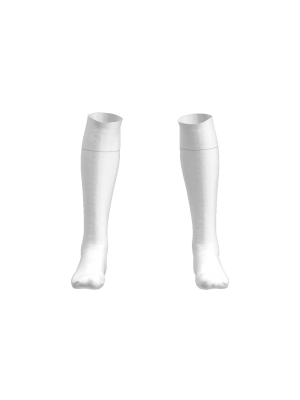 Podiumwear Silver Level Soccer Sock (Soccer) Front View