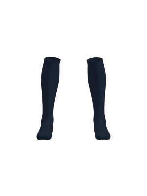 Podiumwear Silver Level Soccer Sock (Soccer) Front View