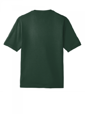 Podiumwear Men's 100% Poly Performance T-Shirt with Print (Soccer) Back View