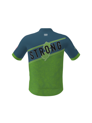 Podiumwear Men's Bronze Jersey (Cycling) Back View