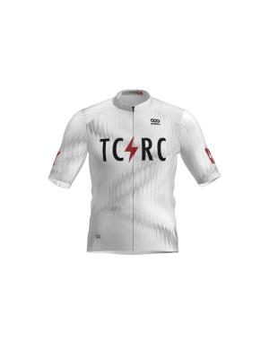 Podiumwear Men's Gold Full Zip Jersey (Cycling) Front View