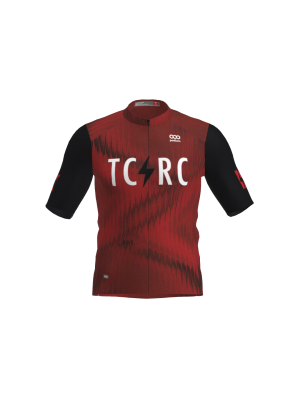 Podiumwear Men's Gold Full Zip Jersey (Cycling) Front View