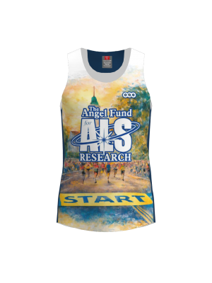 Podiumwear Women's V-Neck Tee (Running) Front View