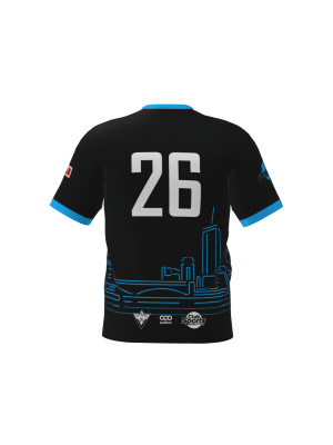 Podiumwear Men's Jersey (Soccer) Back View