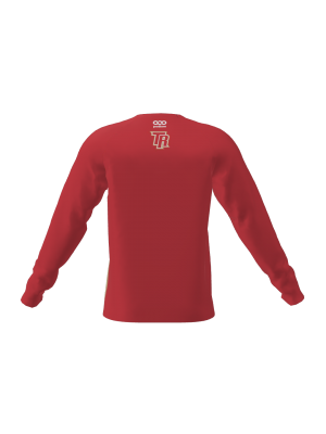 Podiumwear Unisex Crew Neck LS Tee (Running) Back View