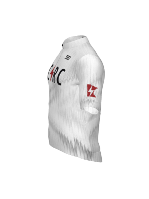 Podiumwear Men's Gold Full Zip Jersey (Cycling) Side View