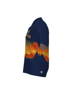 Podiumwear Men's V-Neck Tee (Running) Side View