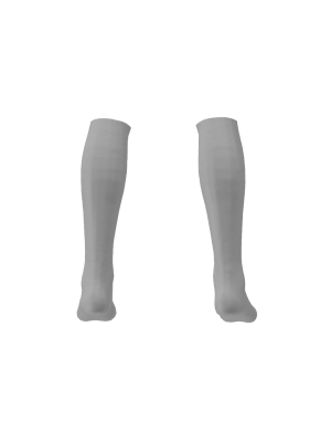 Podiumwear Silver Level Soccer Sock (Soccer) Back View