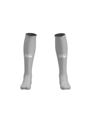Podiumwear Silver Level Soccer Sock (Soccer) Front View