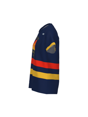 Podiumwear Women's V-Neck Tee (Running) Side View