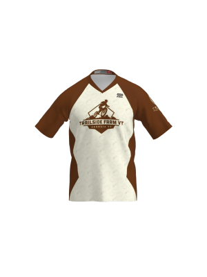Podiumwear Men's V-Neck Tee (Nordic Skiing) Front View