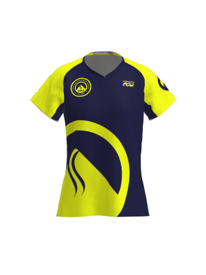 Podiumwear Women's V-Neck Tee (Nordic Skiing) Front View