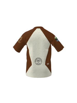 Podiumwear Men's V-Neck Tee (Nordic Skiing) Back View