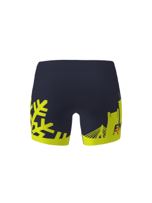 Podiumwear Women's Compression Short (Running) Back View
