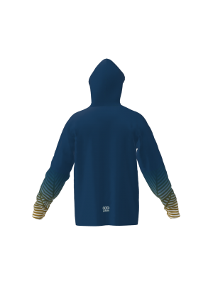 Podiumwear Unisex Slim-Fit Hoodie (Running) Back View
