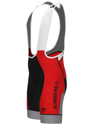 Podiumwear Men's Cycling Bibs (Cycling) Side View