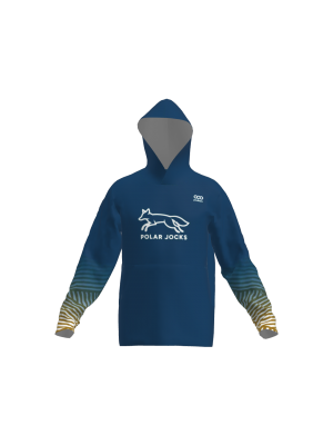 Podiumwear Unisex Slim-Fit Hoodie (Running) Front View