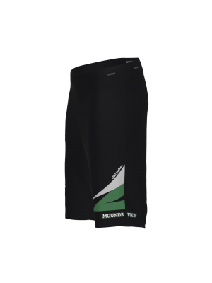 Podiumwear Unisex Silver Traverse MTB Baggie - New Fabric 2025! (Cycling) Side View