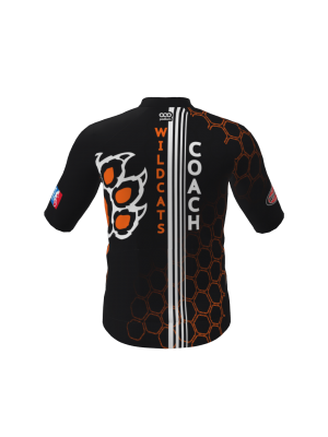 Podiumwear Men's Gold Jersey (Cycling) Back View