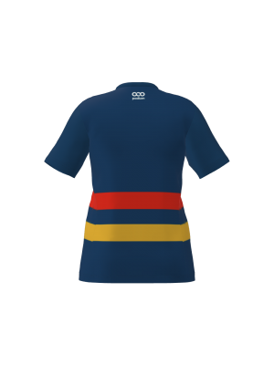 Podiumwear Women's Crew Neck Tee (Running) Back View