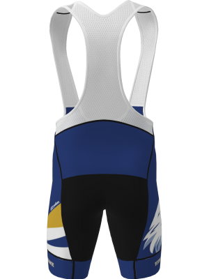 Podiumwear Men's Cycling Bibs (Cycling) Back View