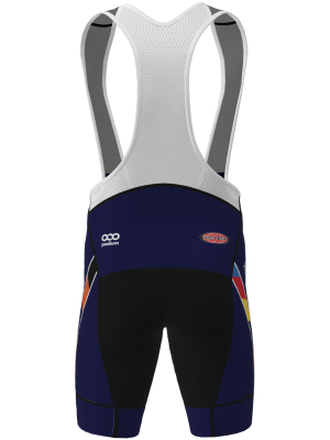 Podiumwear Men's Cycling Bibs (Cycling) Back View