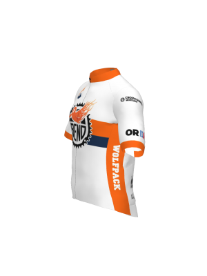 Podiumwear Men's Gold Jersey (Cycling) Side View