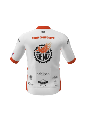 Podiumwear Women's Gold Jersey (Cycling) Back View