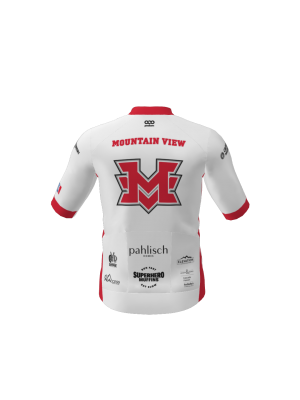 Podiumwear Women's Gold Jersey (Cycling) Back View